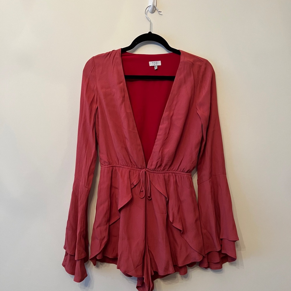 Tobi Bell Sleeve Romper